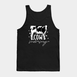 Cow lover - Cow Mommy Tank Top